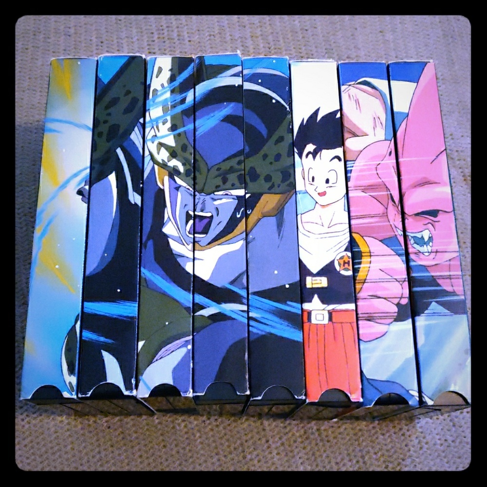 Dragon Ball Z VHSs